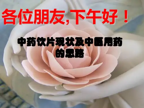 中药饮片的现状