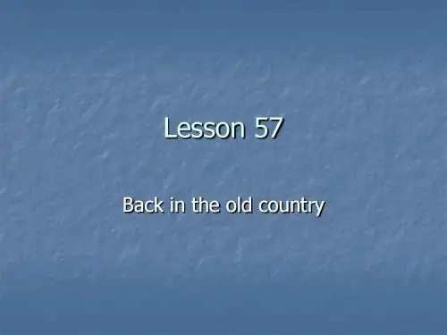 lesson 57
