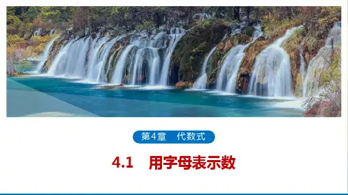 用字母表示数(42张PPT)数学