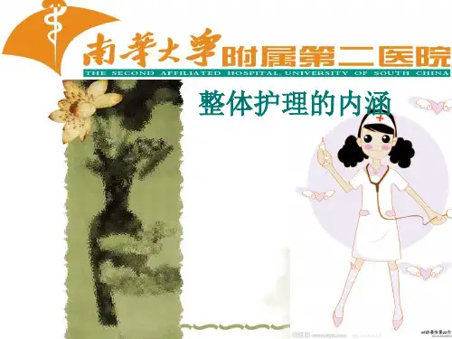 整体护理的内涵