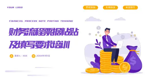 财务流程票据培训PPT模板
