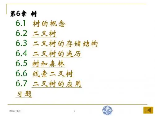 数据结构第6章_树