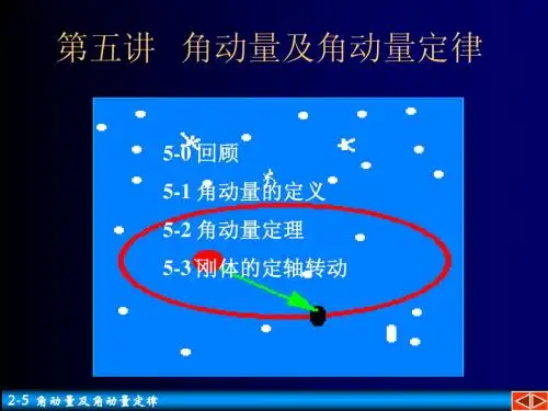 02-5 角动量及角动量定理