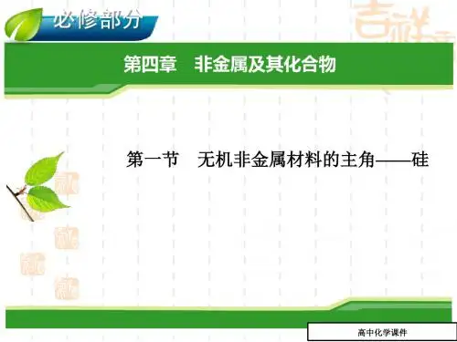 非金属及其化合物复习课件2(高三化学)