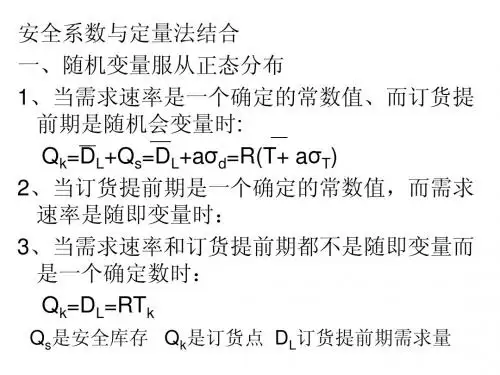 3订货点采购与库存控制