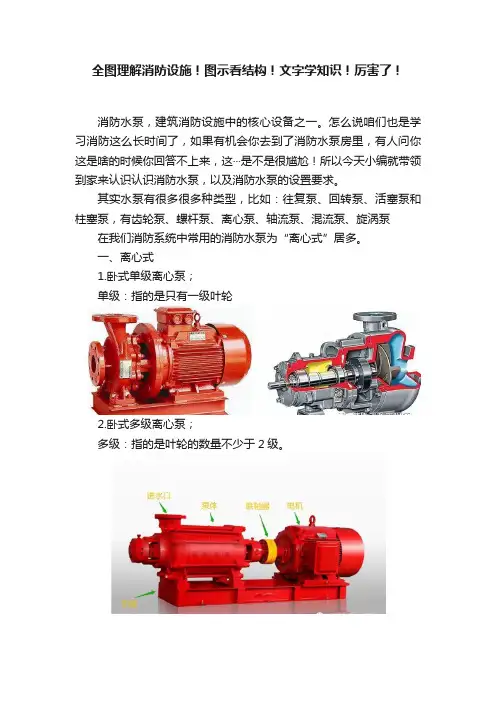 全图理解消防设施！图示看结构！文字学知识！厉害了！