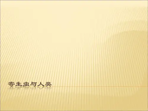 寄生虫与人类PPT医学课件