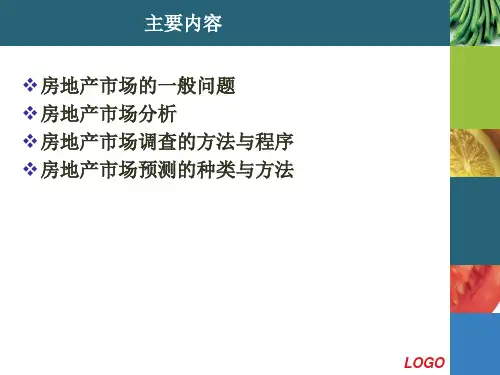 房地产市场分析最新课件