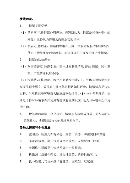 情绪理论