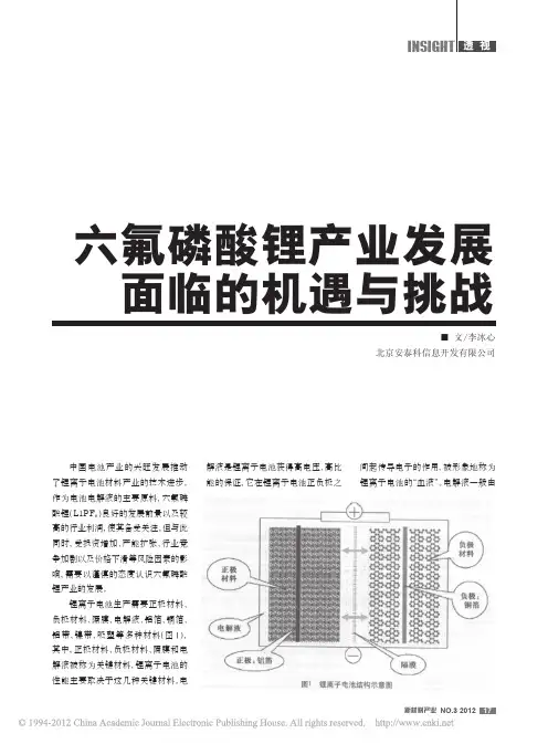 六氟磷酸锂产业发展面临的机遇与挑战