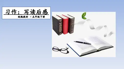 新部编版五年级下册《习作：写读后感》ppt课件5