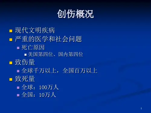 创伤急救医学PPT课件