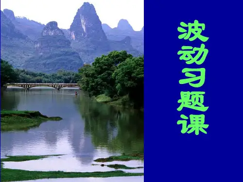 大学物理[下册]波动习题课