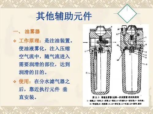 4气源装置及气动辅助元件2.