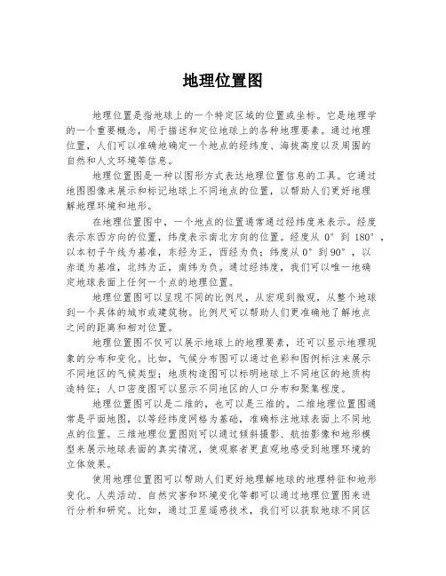 地理位置图