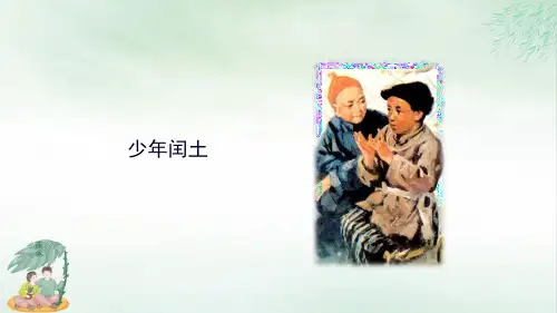 《少年闰土》PPT课件共(10张PPT)