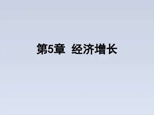 2023-经济学原理第5章 经济增长