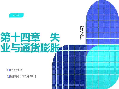西方经济学-第十五章失业与通货膨胀理论
