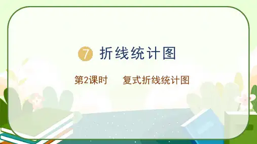 人教版五年级数学下册《复式折线统计图》课件