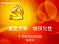 重温党章增强党性