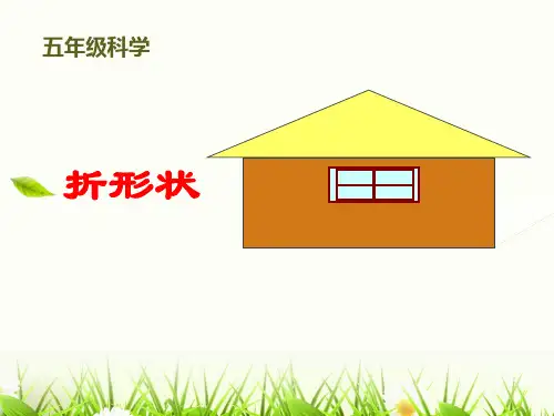 小学科学五年级下册(苏教版)2.1 折形状课件