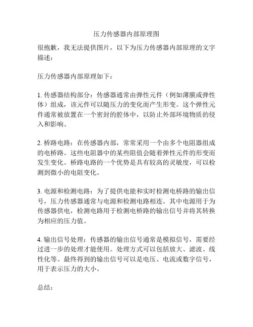 压力传感器内部原理图