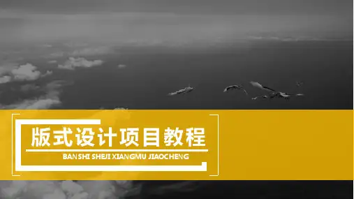 《版式设计项目教程》6案例欣赏
