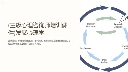 (三级心理咨询师培训课件)发展心理学