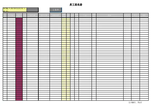 员工花名册 _Fixed