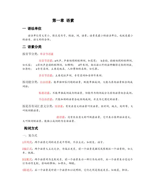 语素
