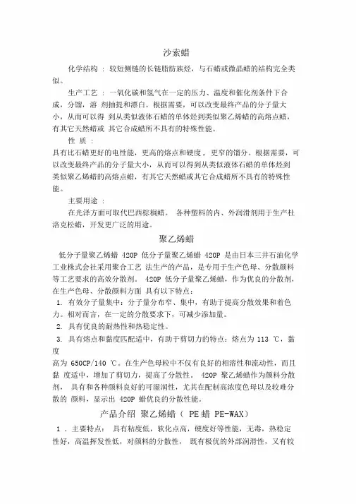 pvc常用助剂简介