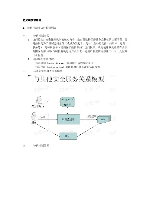访问控制技术