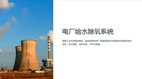 《电厂给水除氧系统》课件