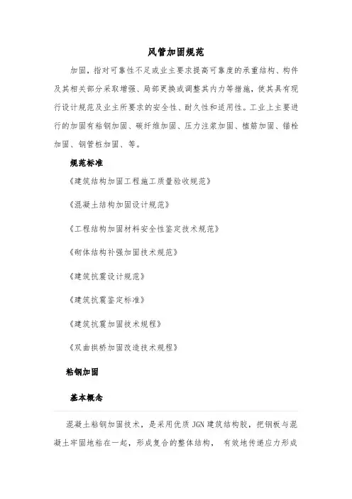 风管加固规范