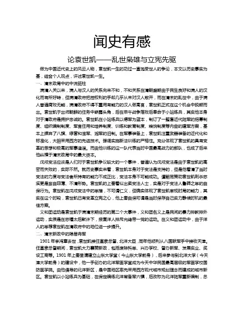 历史论文 zfx