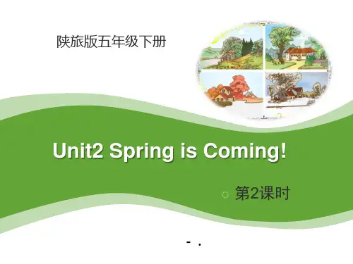 《Spring Is Coming》PPT课件