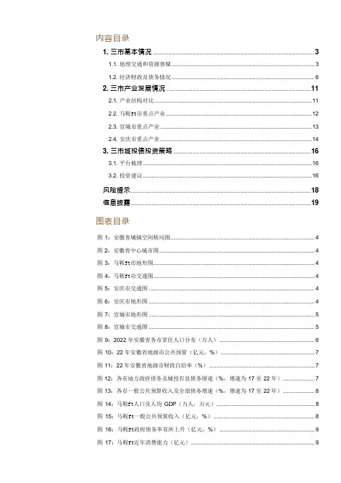 皖南城投债观察