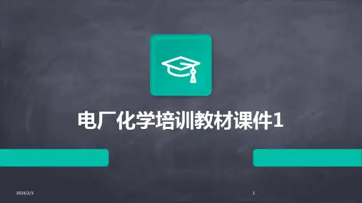 2024年度电厂化学培训教材课件1