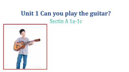 Unit1SectionA1a1c课件人教版英语七年级下册(1)