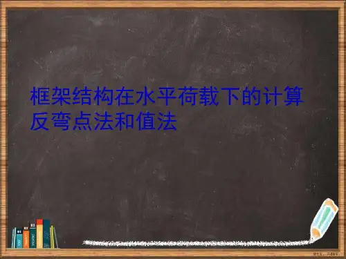 框架结构在水平荷载下的计算反弯点法和值法详解