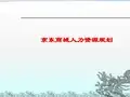 京东商城人力资源规划