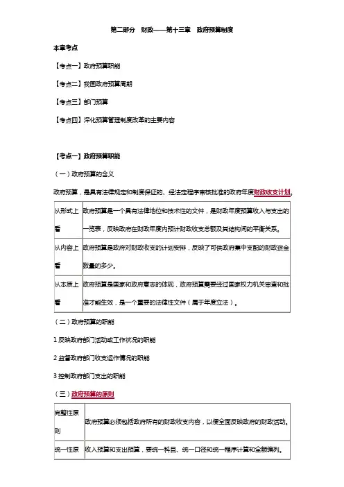 初级经济师经济基础考点讲解 (13)