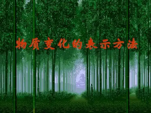 3、化学方程式