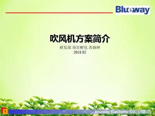 吹风机方案简介(外)1802