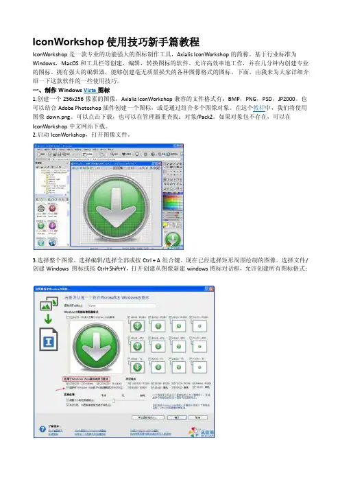 [讲稿]IconWorkshop使用技巧新手篇教程