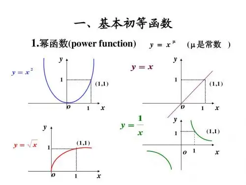 基本初等函数
