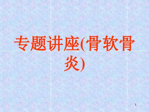 专题讲座(骨软骨炎)参考PPT