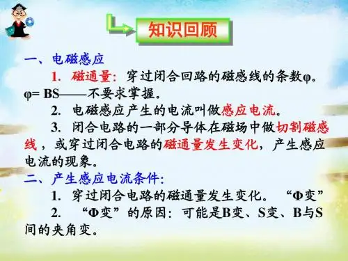3.2法拉第电磁感应定律