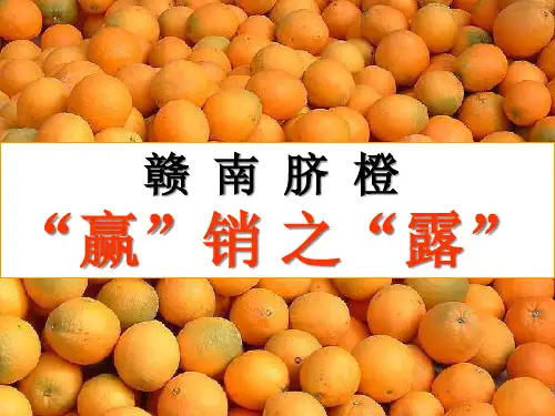 江西脐橙营销推广方案“赢”销之“露”(ppt142).pptx