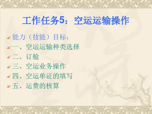 航空运输